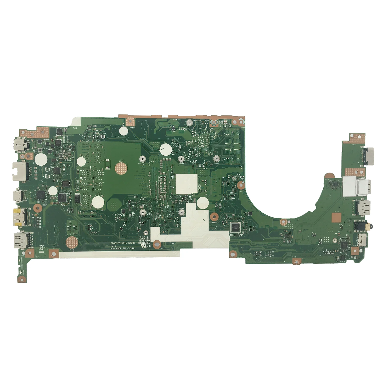 Imagem -05 - Placa-mãe do Portátil de Kefu P2451fa para Asus Expertbook p2 P2451 P2451f P2451fb P2451faw P2451fv com I510210u Uma 920mx