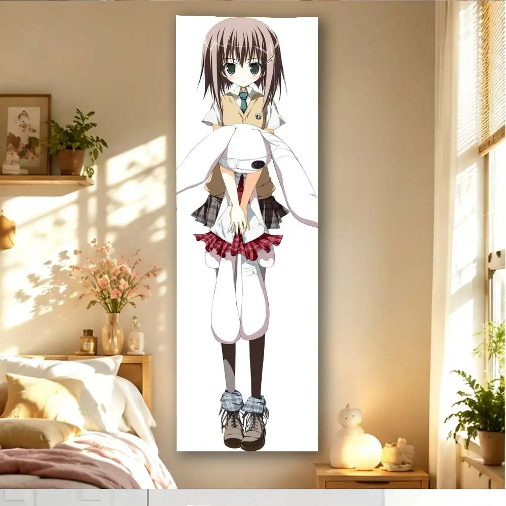 S-Subarashiki Hibi Mamiya Hasaki Vertical Long Tapestry Anime Wall Hanging