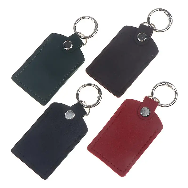 Picture 6: 1/4PCS Leather Bag Case For Chameleon Ultra Accessories NFC Smart Access Card Sleeve Case Genuine Leather Keychain IC Card Bag