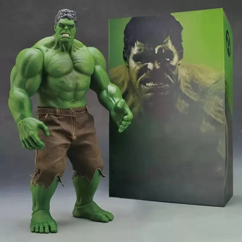 Marvel Avengers: مجموعة المؤثرات الخاصة التي لا تقهر Hulk Hulk Joint Mobile Model Handicrafts بالجملة #3