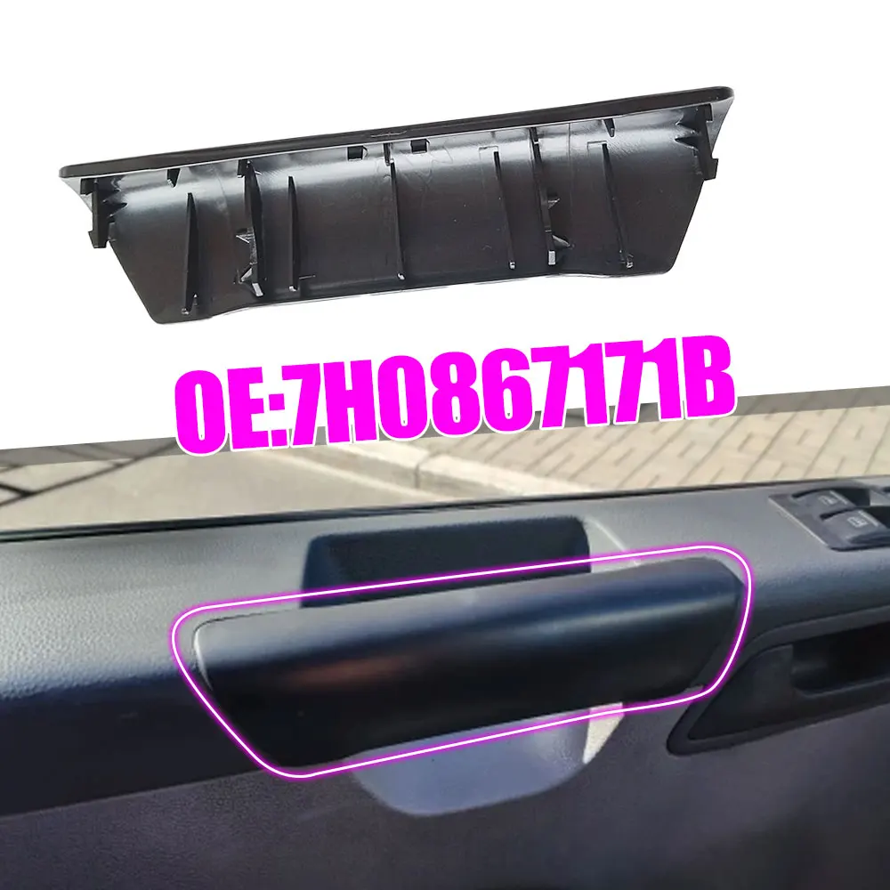 For VW Transporter T5 MK1 2003–2010 Car Front Interior Door Handle Grab Pull Cover Left / Right Auto Door Handle 7H0867171B