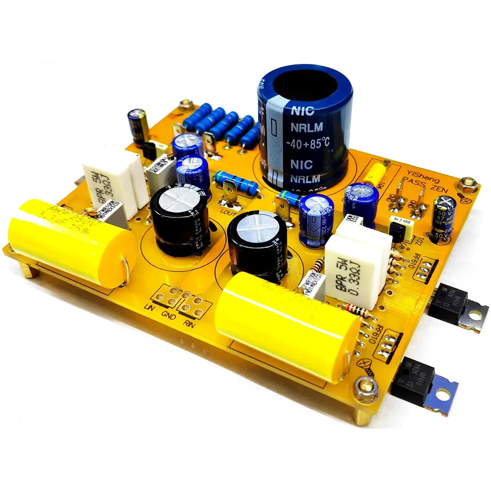 PASS ZEN IRF610 FET Single-end Class A 5W HIFI Computer Headphone Power AMP Amplifier Finished Board