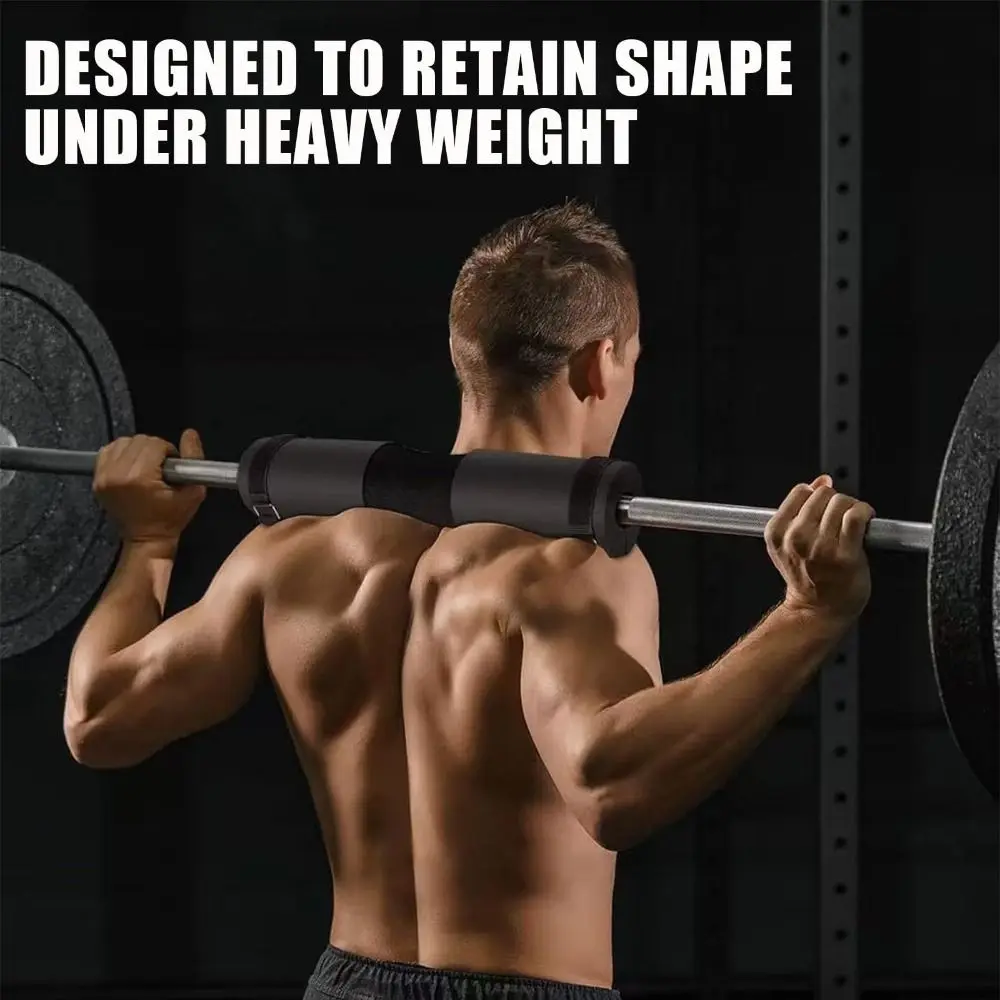 Arc Design Foam Barbell Pad Comfortable Foam Weight Bar Pad Wear-resistant Stress Resistance Barbell Pad Hip Thrusts
