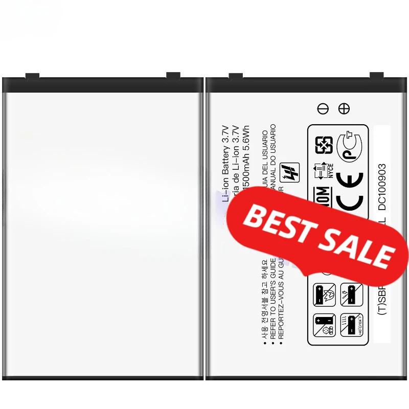 0 Cycle LGIP-400N Battery for LG P500 VM670 LS670 High Quality Replacement Battery Grade A Lithium Ion Bateria with Tools