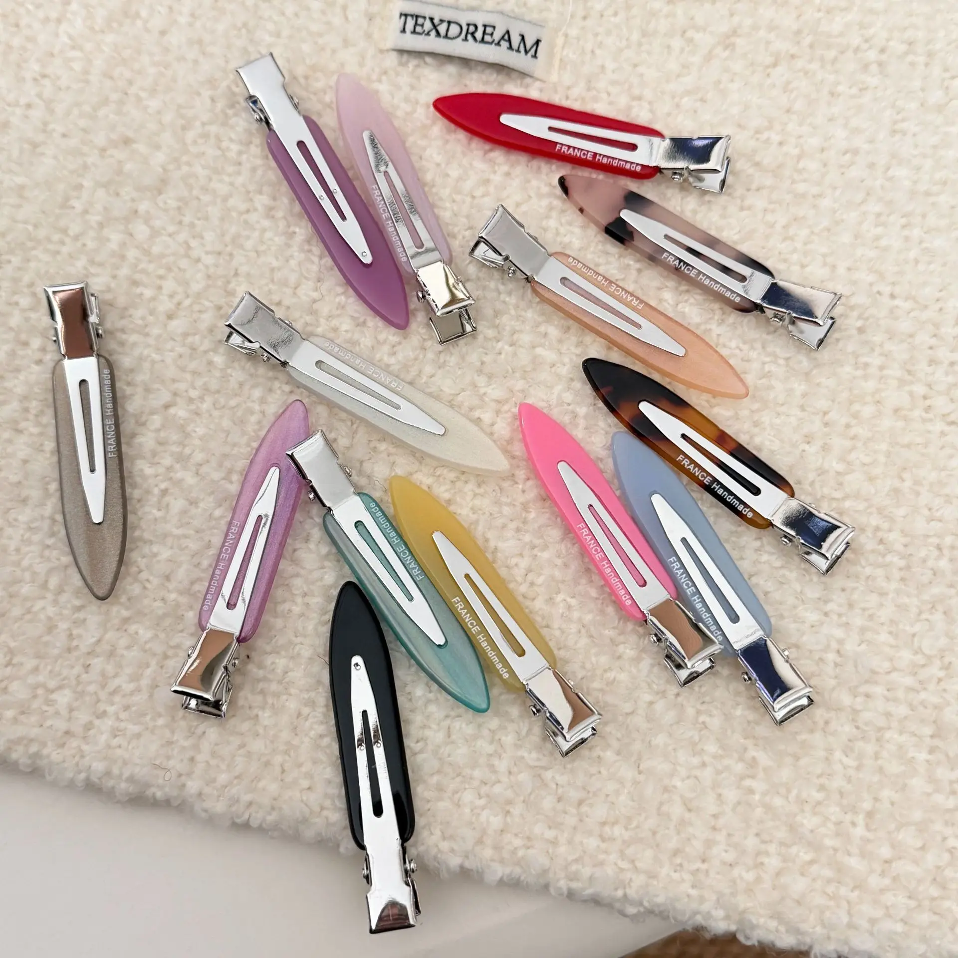 Korean-Style Basic Minimalist Seamless Hair Clip for Women, Kawaii Non-Slip Bangs Side Clip, Daily Party Evening Wedding Gift
