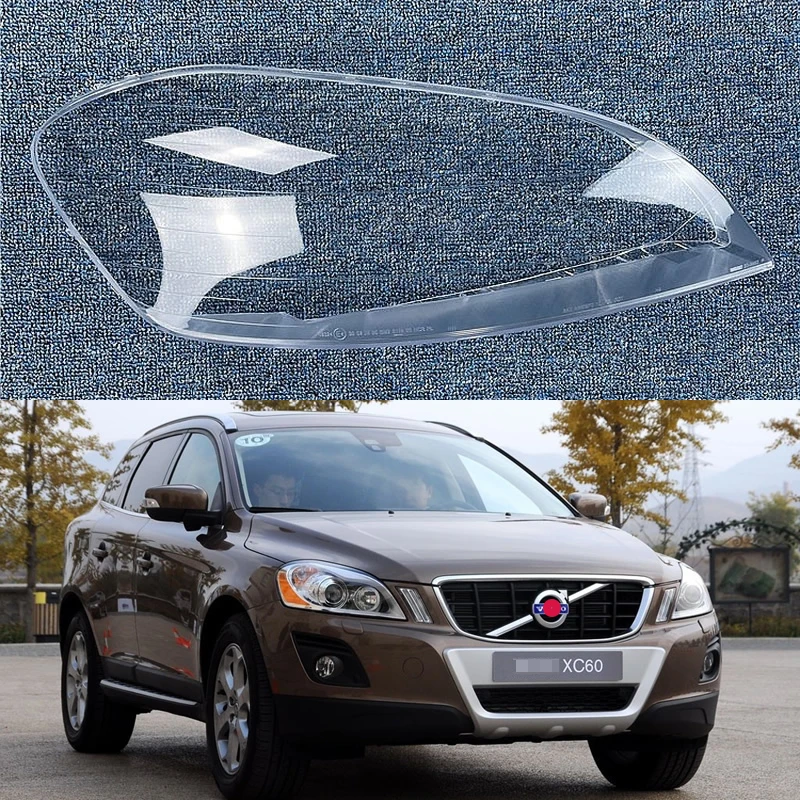 

For Volvo XC60 2009 2010 2012 2013 headlight cover transparent headlight shell lamp mask outer cover car Accessories