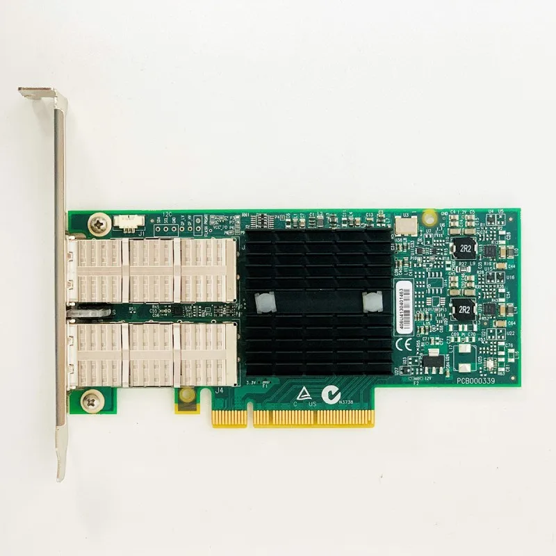 Mellanox MCX354A-FCBT ConnectX-3 VPI 어댑터 카드, 듀얼 FDR 56 Gb/s 또는 40/56GbE QSFP 포트, PCIe 3.0x8 8GT/s MCX354A-F