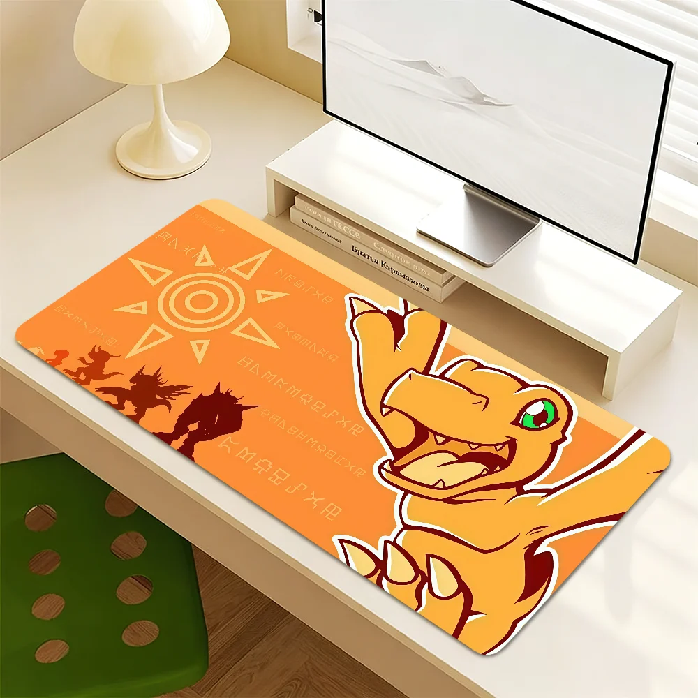 D-digimon Rubber Mouse Pad Non-slip A-agumonThickened MousePad Writing Lockedge Office Student Gaming Cushion Large