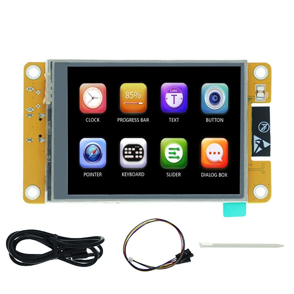บอร์ดพัฒนา ESP32 พร้อมจอ LCD ขนาด 2.8 นิ้ว LVGL WIFI บลูทูธ 240*320 หน้าจอแสดงผลอัจฉริยะ TFT พร้อมระบบสัมผัส