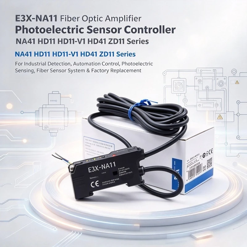E3X-NA11 Fiber Optic Amplifier, Photoelectric Sensor Controller, NA41 HD11 HD11-V1 HD41 ZD11 Series