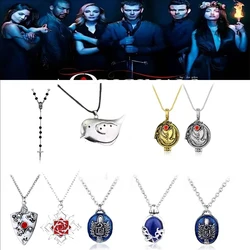 The Vampire Diaries Women's Necklace Vintage Katherine Fashion Pendant Necklace Movie Cosplay Jewelry Gift for Women ﻿