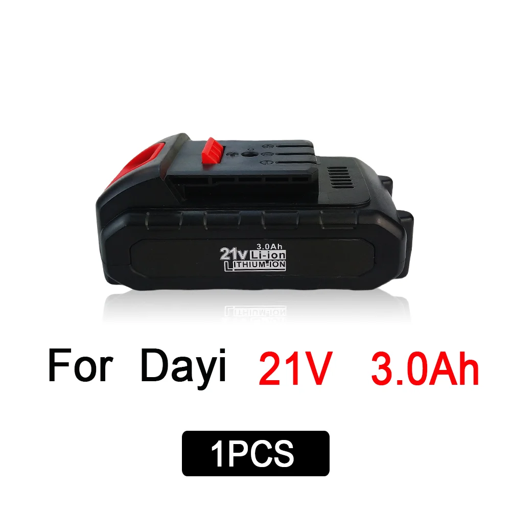 

For Dayi 21V 3000mAh Lithium-ion Rechargeable Power tool Battery Suitable for Cordless Electric wrench, drill, saw etc