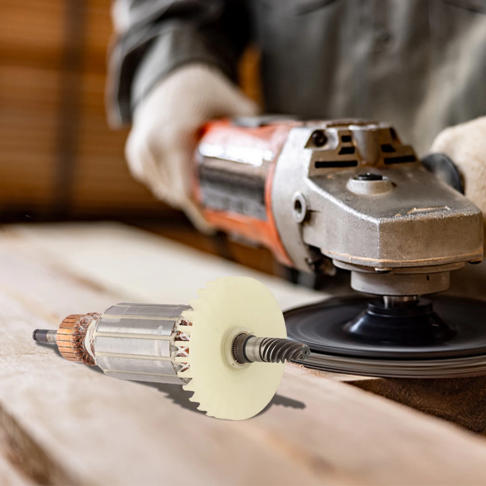 

Полировщик якорный ротор двигателя якорный ротор совершенно новый неиспользованный для моделей 9227CB для моделей 9237CB номер детали 516308-7