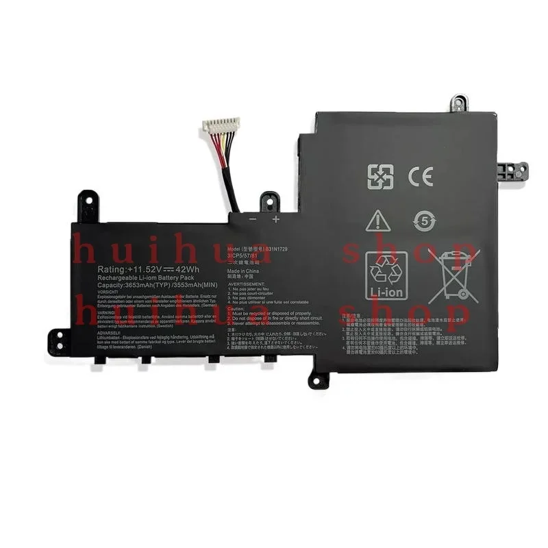 B31N1729 Battery For ASUS VivoBook S15 X X530 X530UF X530FA X530UN X530FN S5300F zm