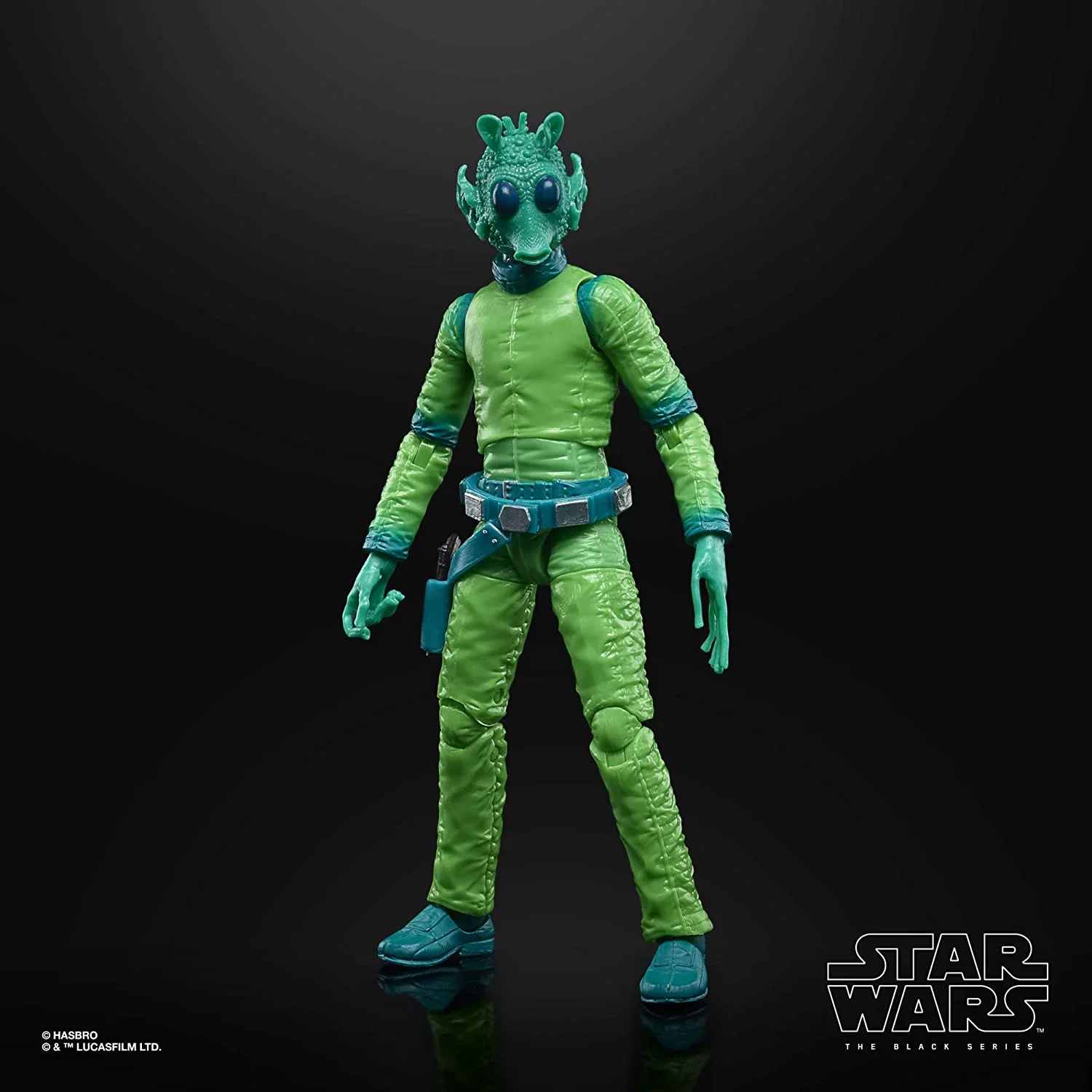 Star Wars Greedo Bounty Hunter The Black Series 50th Anniversary 6" Action Figure view 2