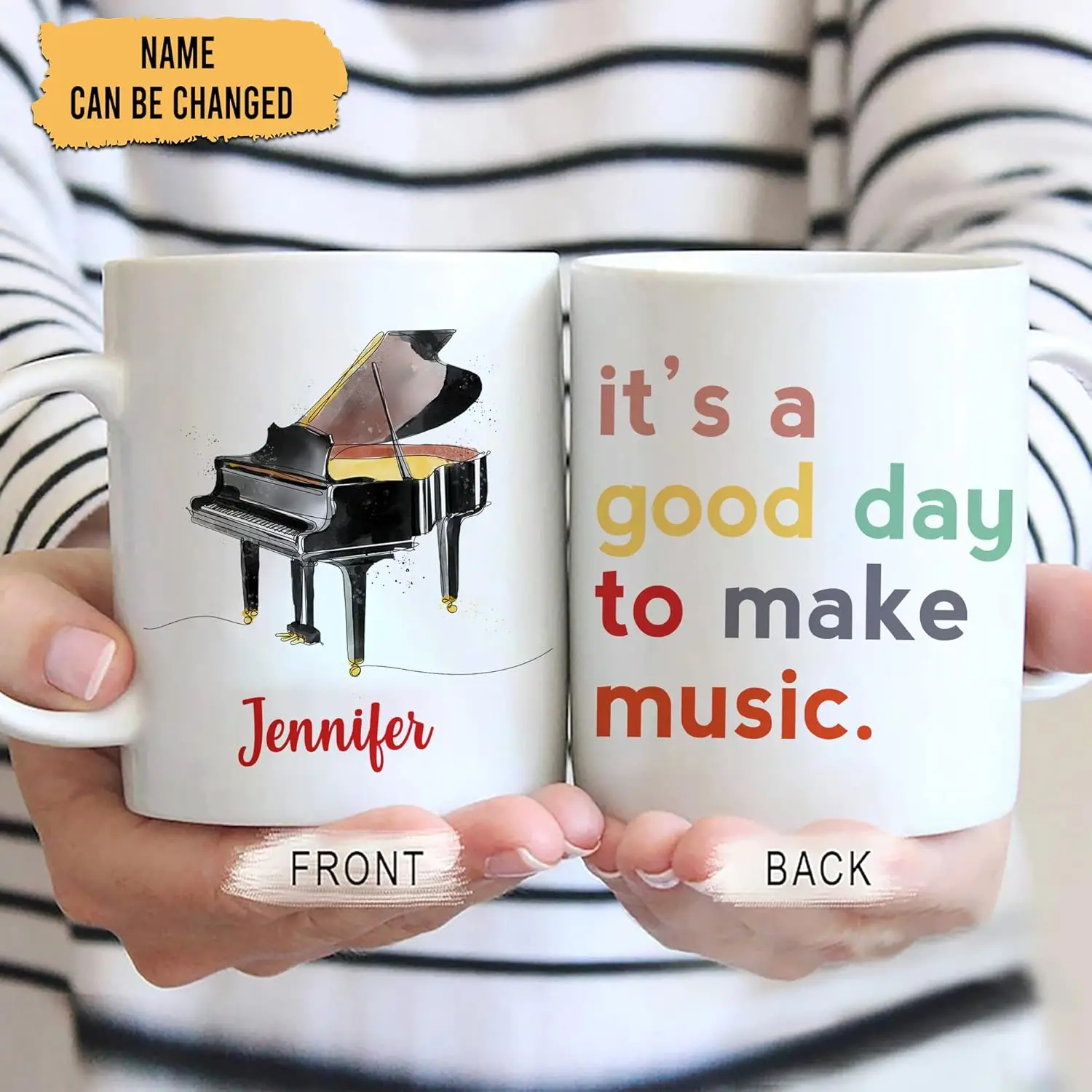 Personalized Gifts for Drummer Drum Lover Musician Instrumentalist Percussionist - Birthday Christmas - Best Drummer Ever Custom