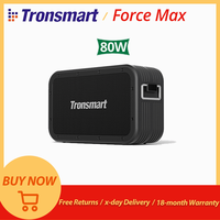 Tronsmart Force Max Speaker 80W Powerful Bluetooth Speaker with Built-in Powerbank, Waterproof IPX6