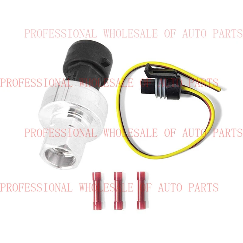 V+ 1x For GM Buick Chevrolet Hummer 13587668 Refrigerant Pressure Switch Sensor