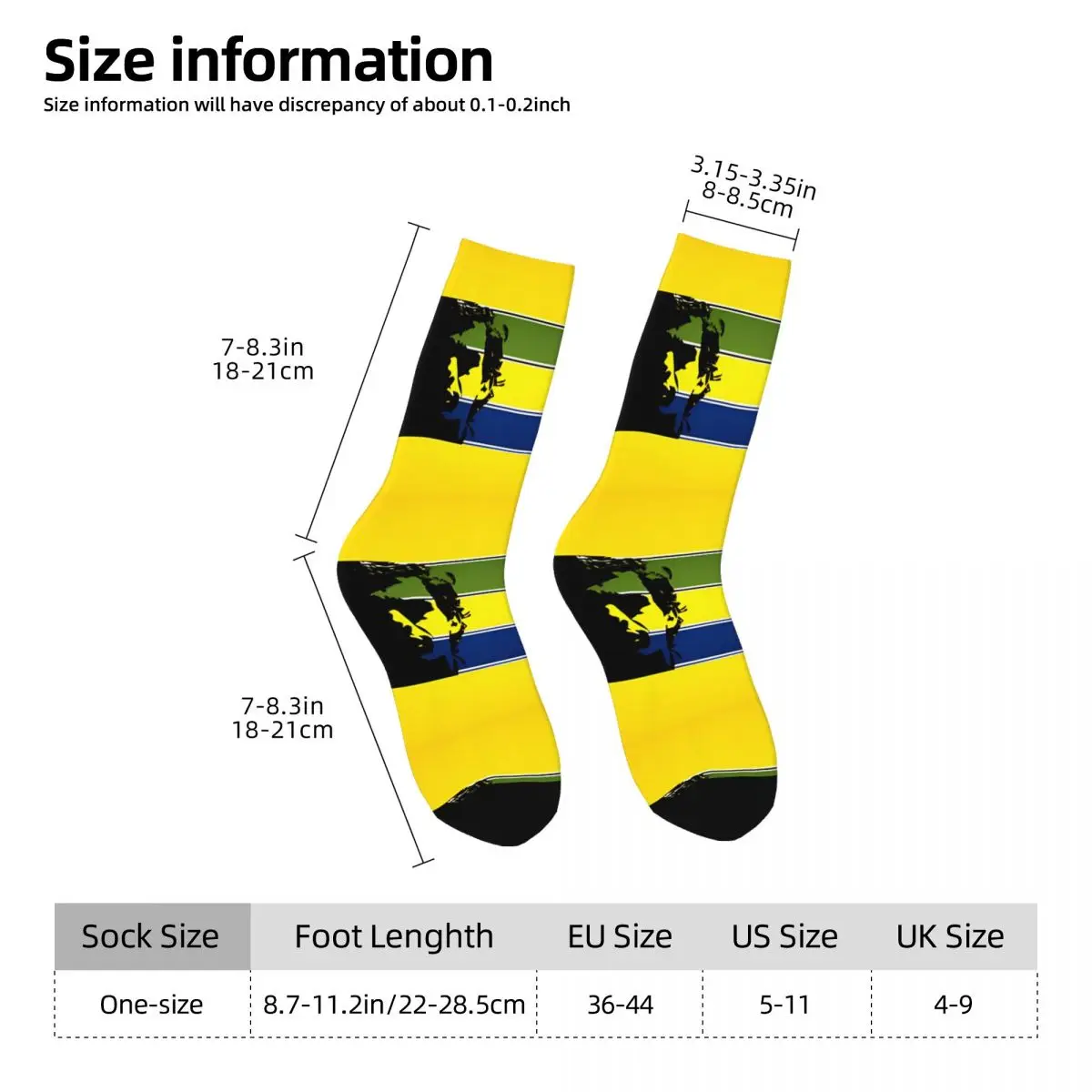 Frauen Männer Socken Ayrton Senna ayrton Rennstrümpfe Winter Moderne Qualitätssocken Benutzerdefinierte laufende antibakterielle Socken