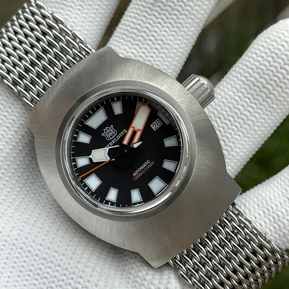 STEELDIVE 2025 New In SD1920 Unique Men's Watches AR Sapphire