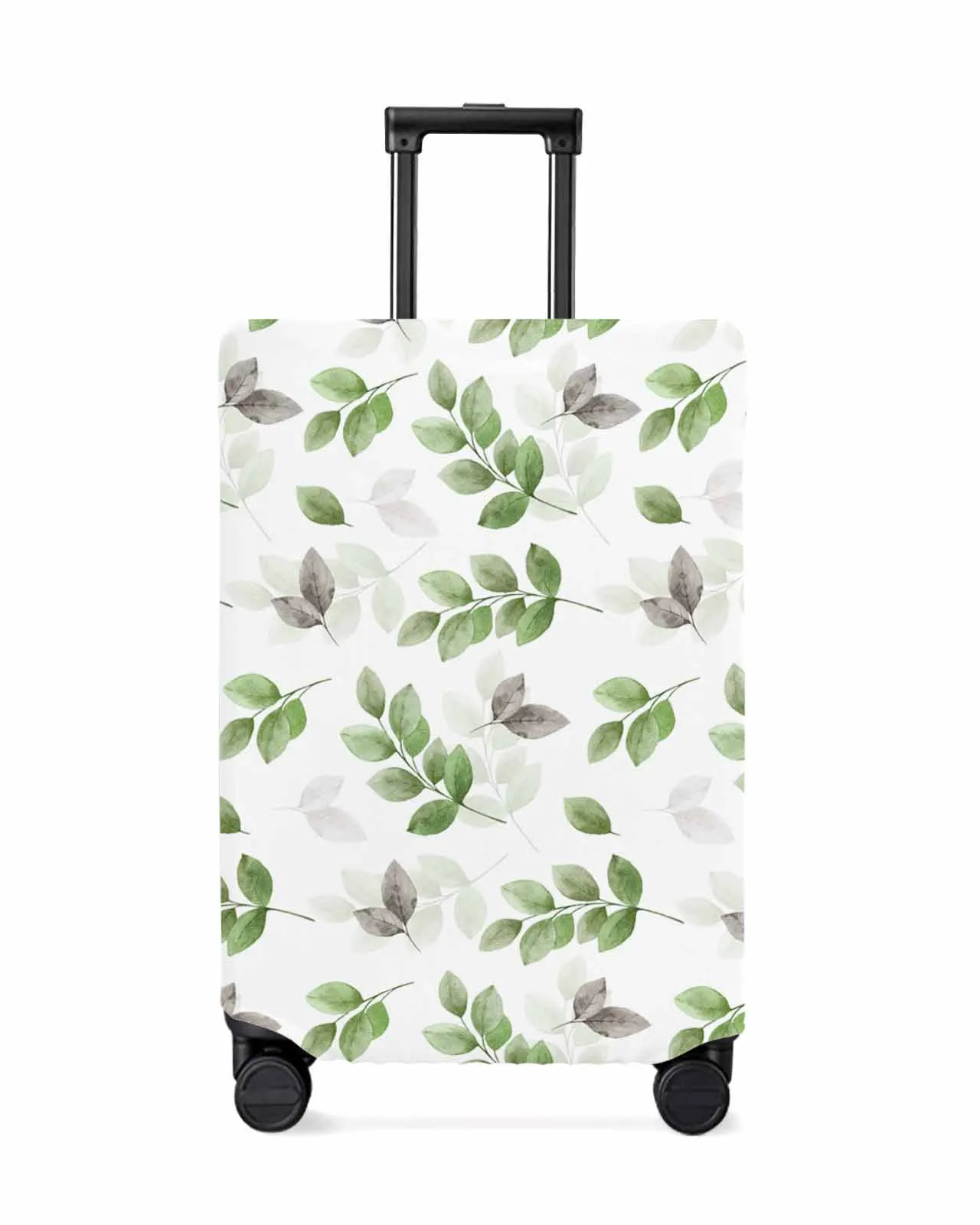 

Eucalyptus With Green Leaves Stretch Suitcase Protector Baggage Dust Case Cover For 18-32 Inch Travel