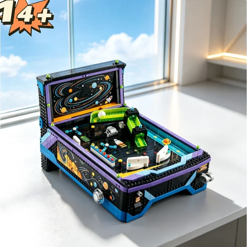 Classic Arcade Style Retro Decor 2274pcs Building Blocks Assembly Display Model Collector Edition Birthday Party Gift For Adults