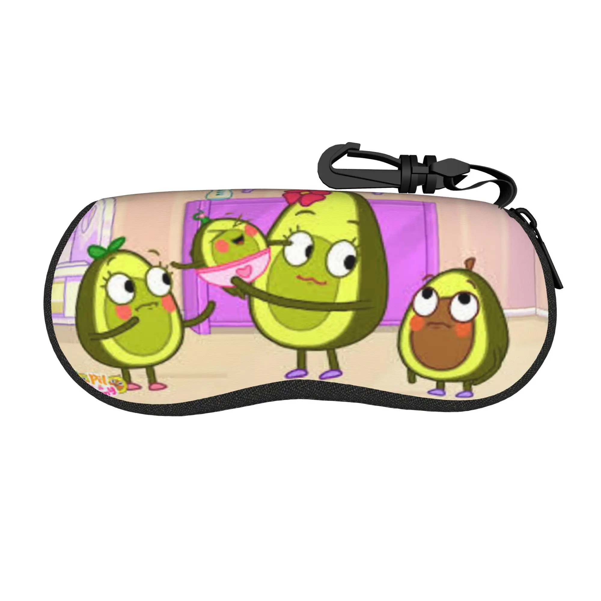 Lovely Pit and Penny Glasses Case Protective Box  Sunglasses Storage Box Cartoon Eye Contacts Case