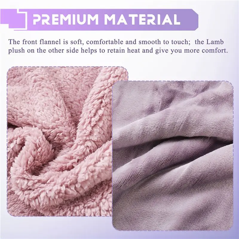 USB Electric Blanket Heater Bed Soft Thicker Warmer Machine Washable Thermostat Electric Heating Mat-A68E view 2