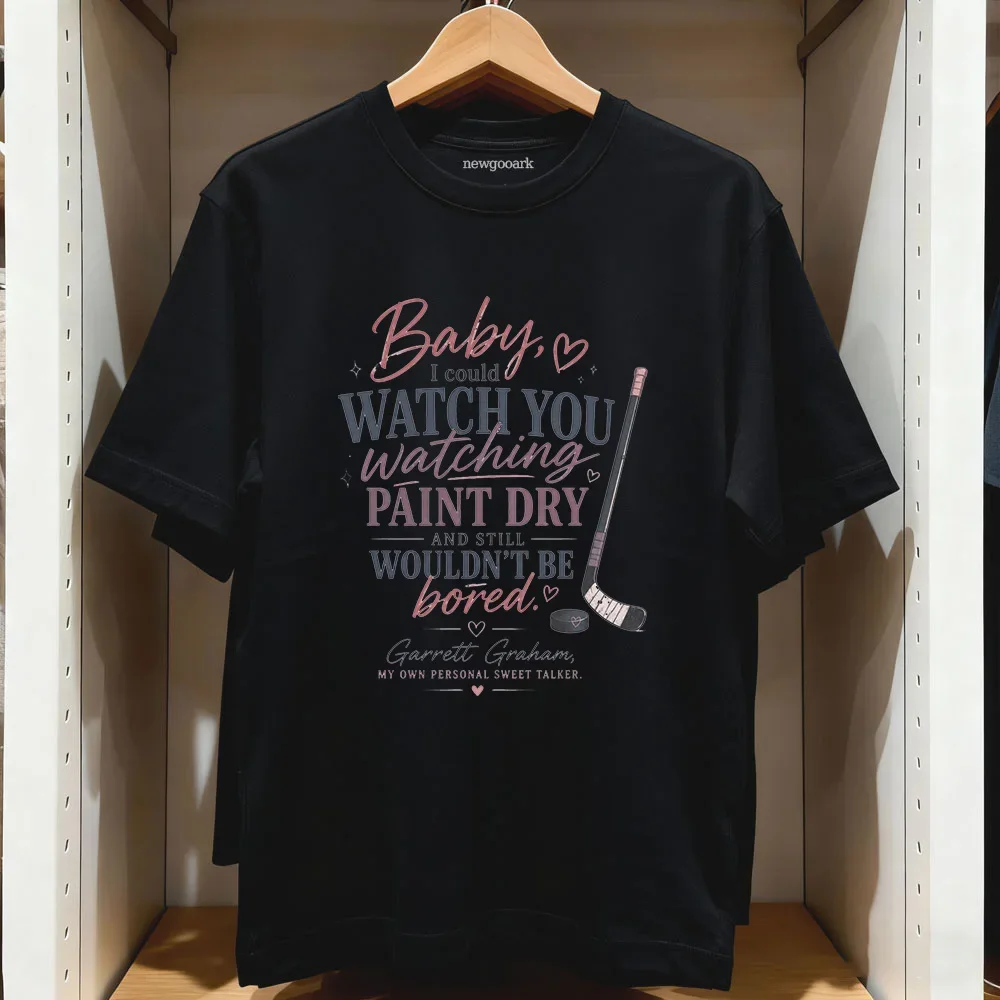 Garrett Graham Off Campus Hockey Romance T-shirt Woman Man Casual Cotton Printed T Shirts Adult Streetwear Camisetas Tops Tee
