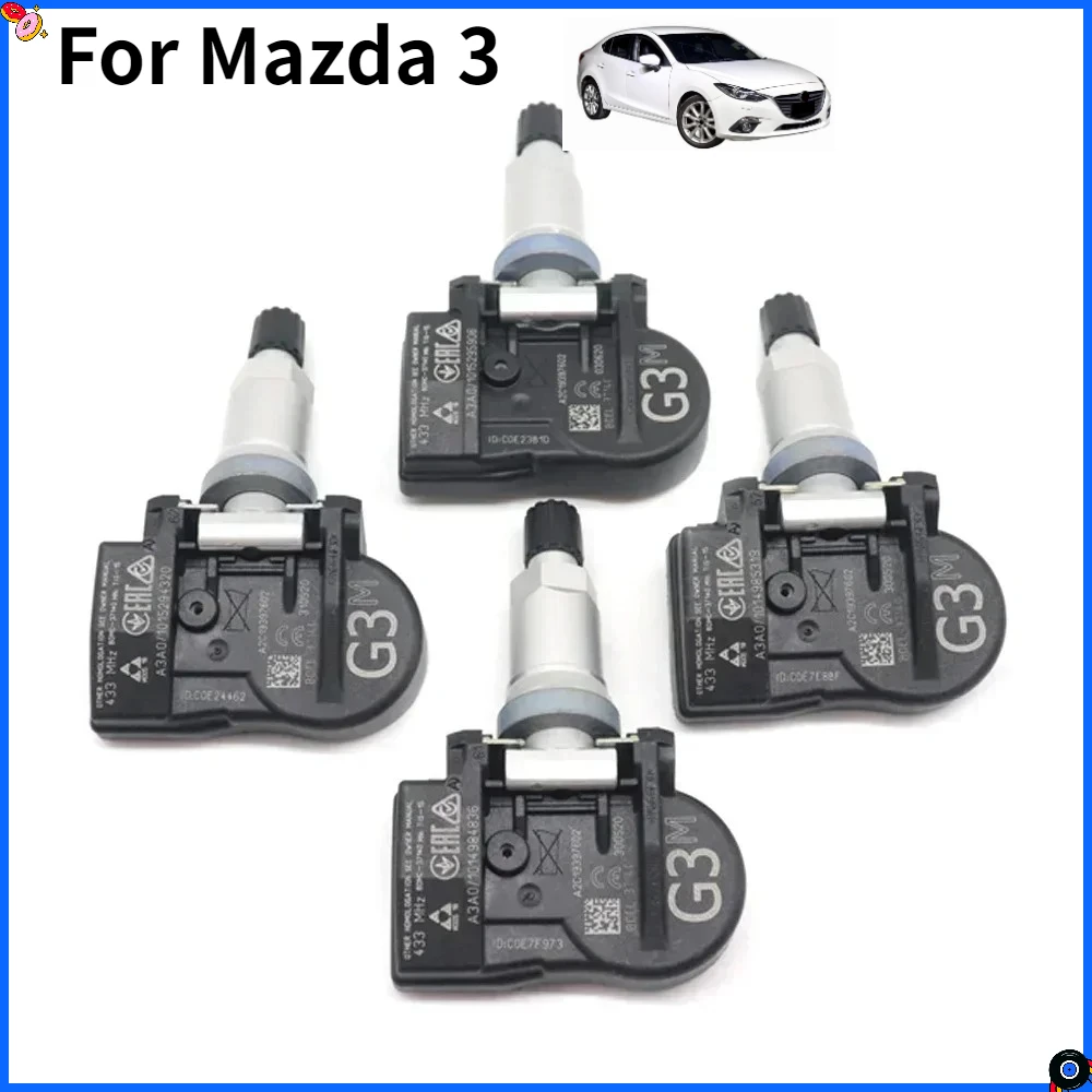 

Автомобильный датчик давления в шинах TPMS 433 МГц для Mazda 2 CX-9 Mazda 3 MX-5 CX-30 CX-5 B-Hatch Mazda 5 BDEL37140 BHB637140 BDEL-37-140