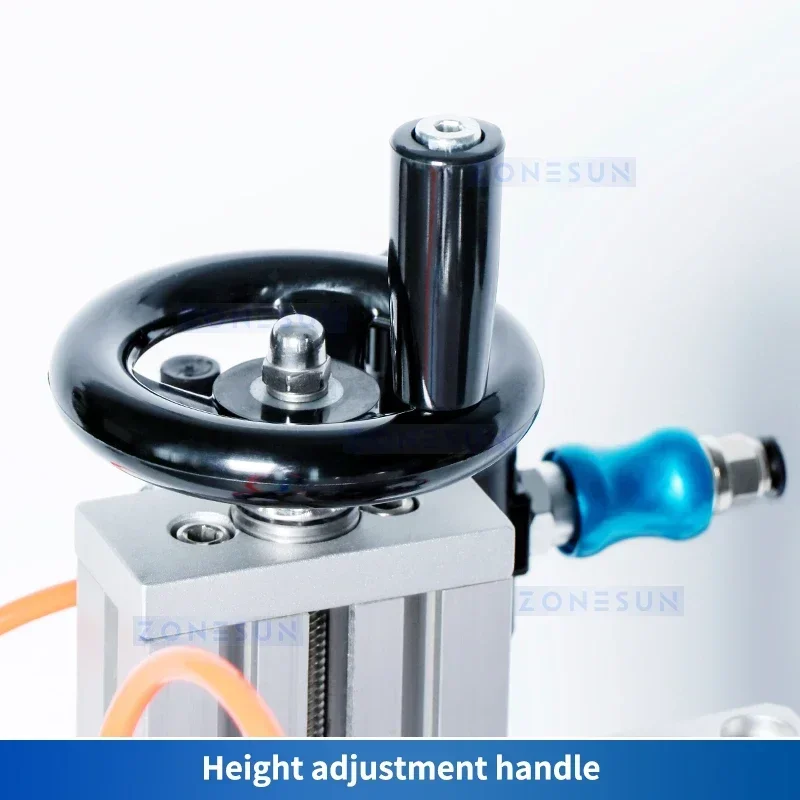 

ZONESUN ZS-YG08 Pneumatic Perfume Sealer Bottle Sprayer Crimping Machine Cosmetic Glass Vial Capping Presser 13mm 15mm 18mm 20mm