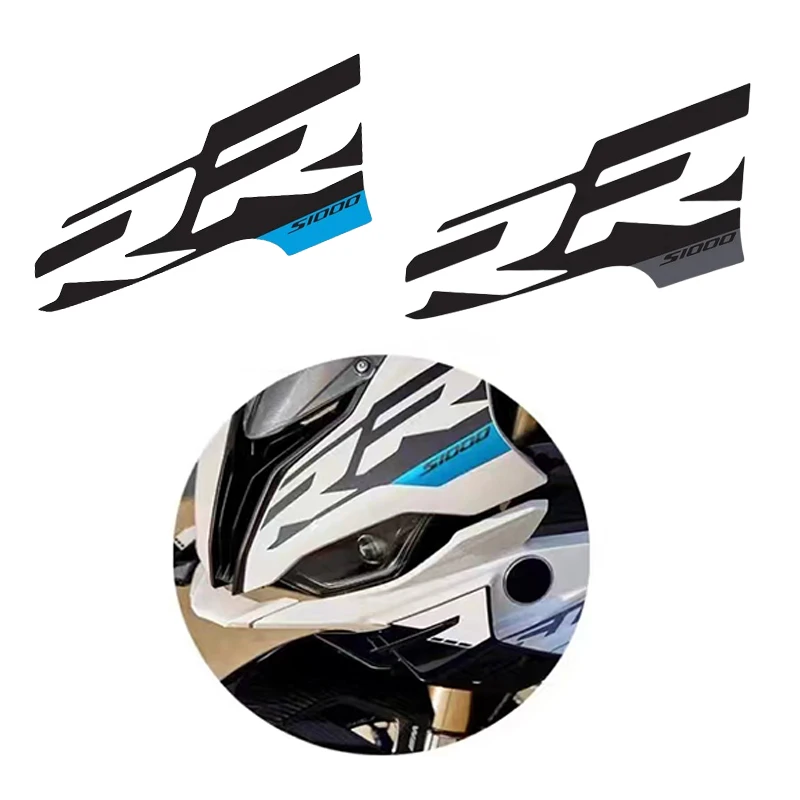 

S1000RR 2023 Motorcycle accessories Sticker Decal For BMW S1000RR 2019 2020 2021 2022 2023 Head sticker New RR drawing S 1000 RR