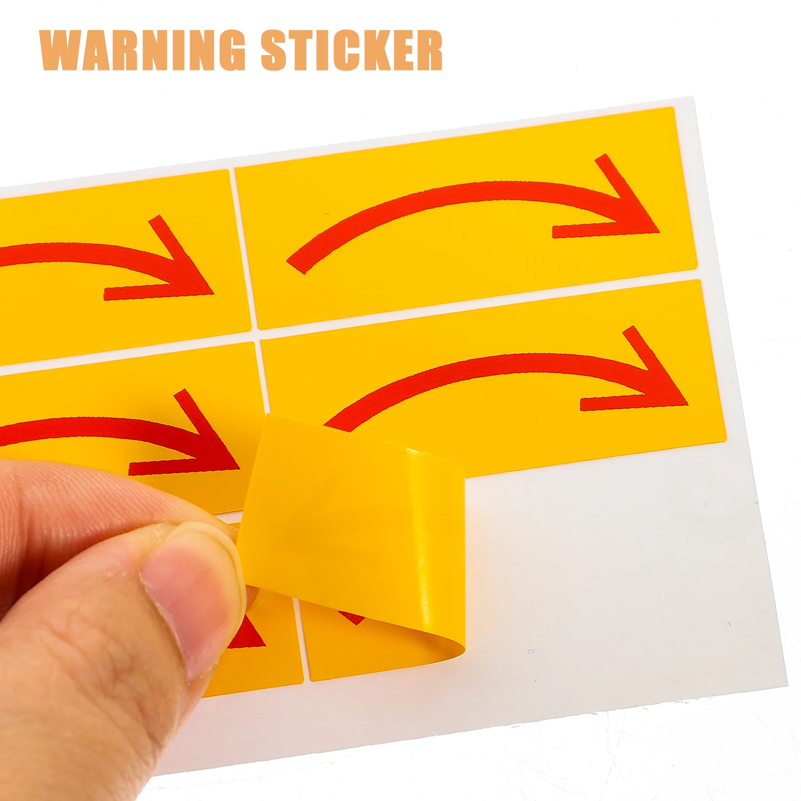 

15pcs PVC Arrow Stickers Indication Warning Direction Labels Safety Floor Markers Wall Signs Office School Factory Use File