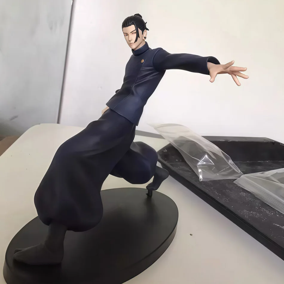 JJK Anime Figure Geto Suguru Fushiguro Toji Gojo Satou doll Combat pose style action figure Model Desktop Ornament Birthday Gift - view 2