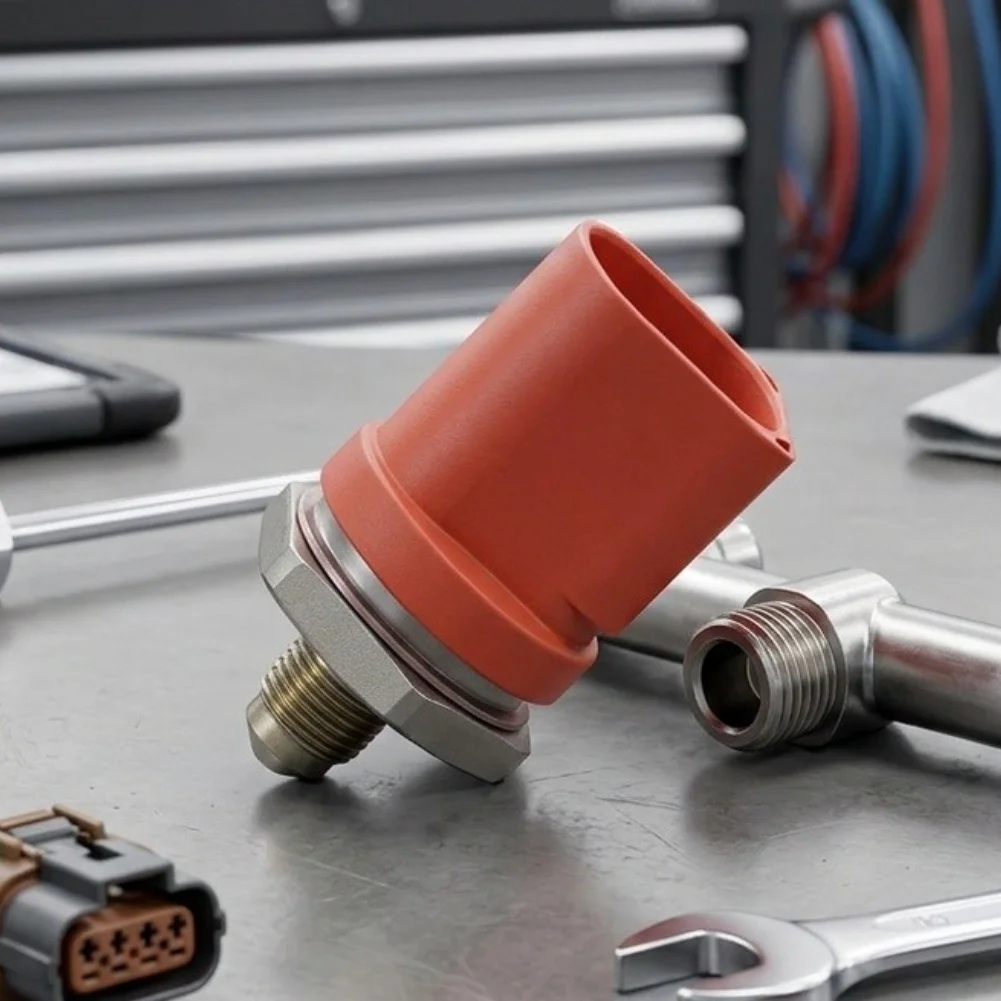 Automotive Pressure Switch Fuel Pressure Sensor For Fuel System Maintenance High Precision Detection Robust Plastic Metal Build
