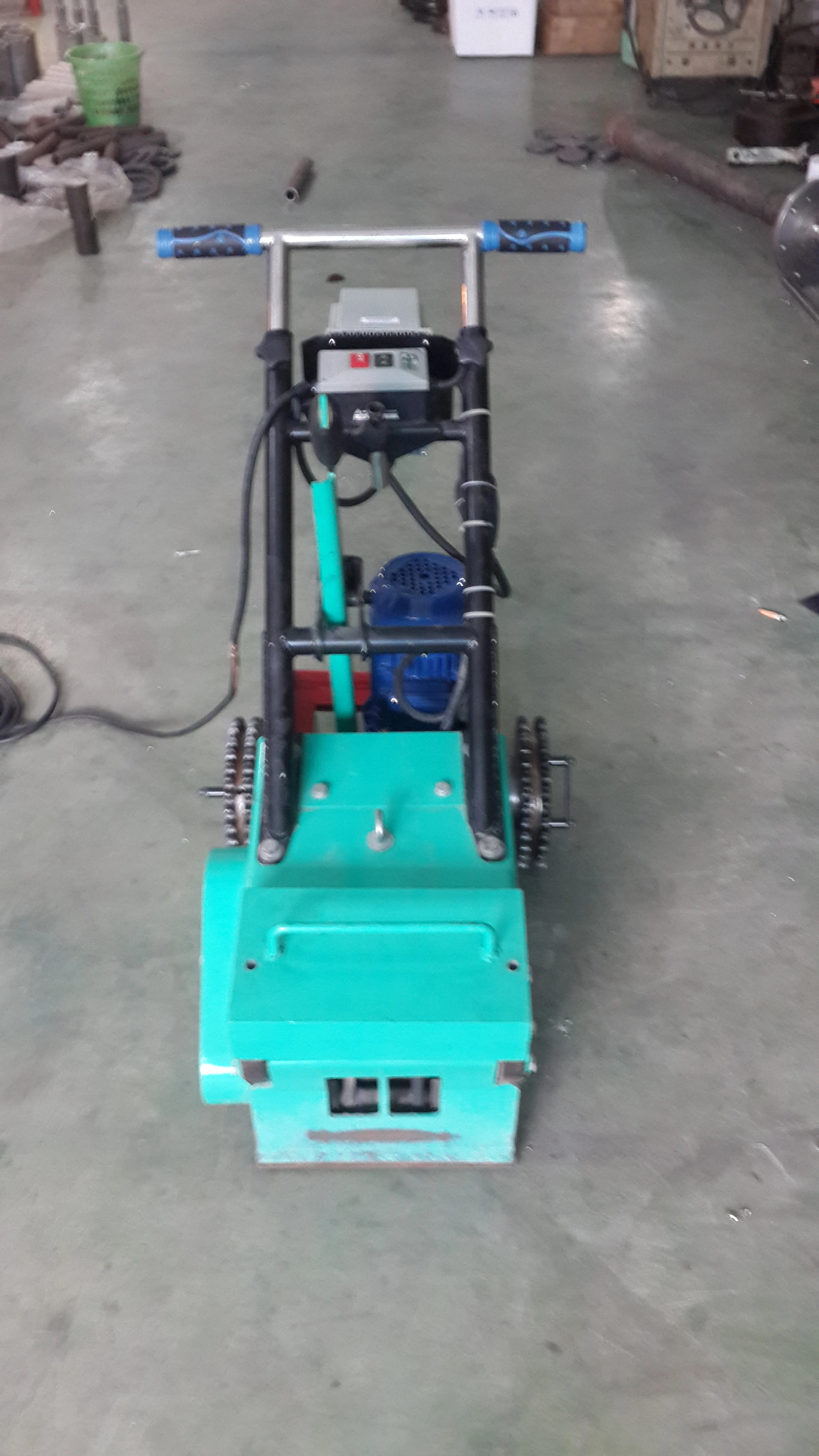 electric concrete floor scraper with Max 5mm depth for road scraping machine