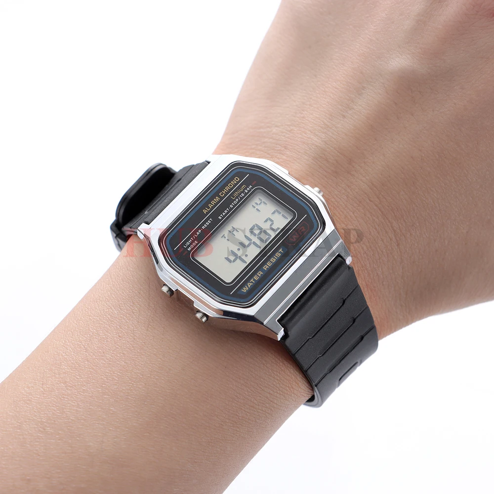 12 14 16 18 20 22mm Silicone Bracelet  Resin Strap for CASIO W800H SGW400 Wristband for F84 F91W AE1200/1300 A158/168 F105/108 view 4
