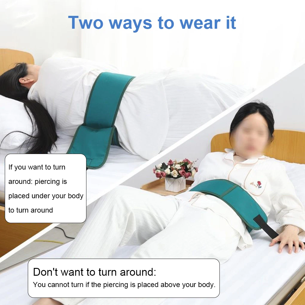 Bed Safety Harness Adjustable Guardrail Belt Wheelchair Seat Patients Restraint Fixing Comfortable Strap Safe Health Care