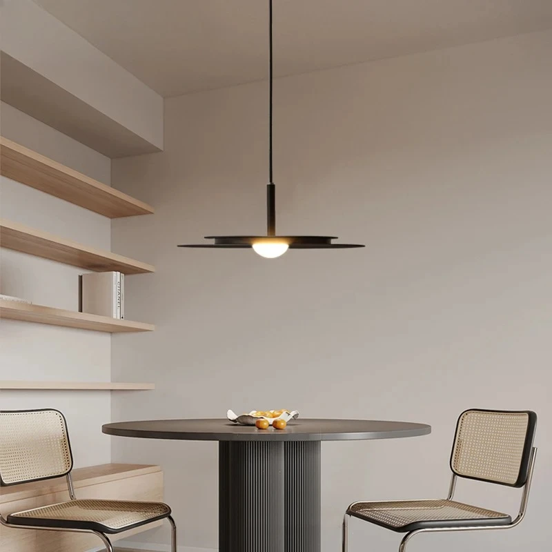 

Nordic Modern LED Chandelier Bedroom Bedside Kitchen Bar Home Decor Flying Saucer Pendant Light Minimalist Creative Lamp