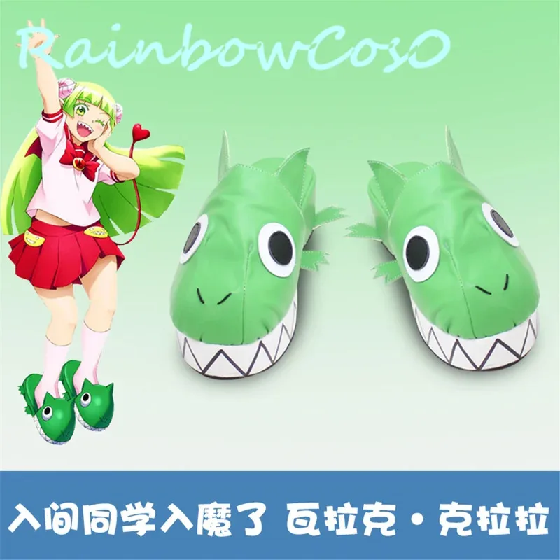 

MAIRIMASITA IRUMA KUN Mairimashita Iruma kun Clara Valac Cosplay Shoes Boots Game Anime Carnival Party Halloween W1919