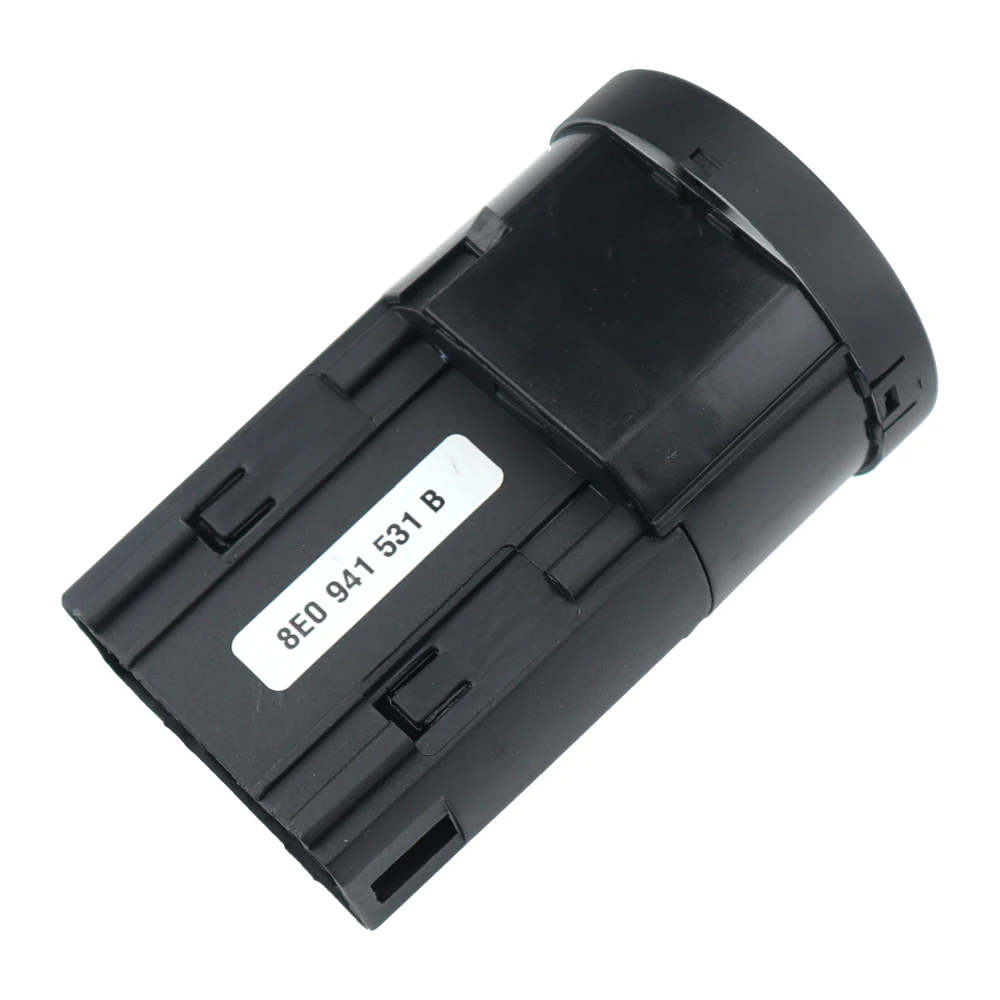 8E0941531BCar Headlight Fog Light Control Switch Cover Cap Repair Accessories For AUDI A4 S4 B6 B7 2000-2007 With Auto Function