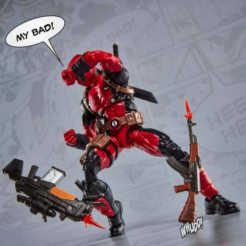 In Stock Hasbro Marvel Legends Series Maximum Deadpool Models Anime Movie Toys Model Action Figure Gift Hobbies - view 3