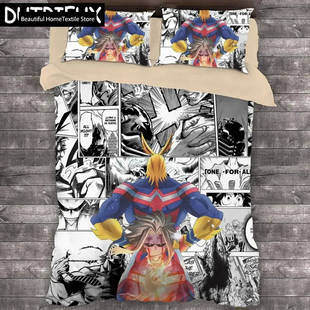 

Popular Anime My Hero Academia 3D Bedding Set Duvet Covers Pillowcases Comforter Bedclothes Duvet Cover Bedding Sets 04