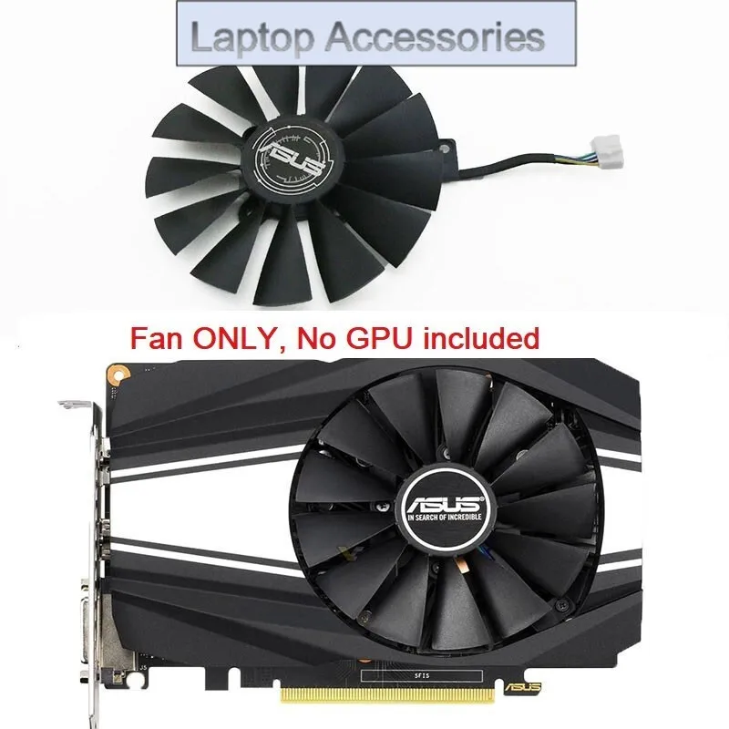 Cooling Fan For ASUS PHOENIX GTX1650 1660 Super 1660Ti RTX2060 Cooling