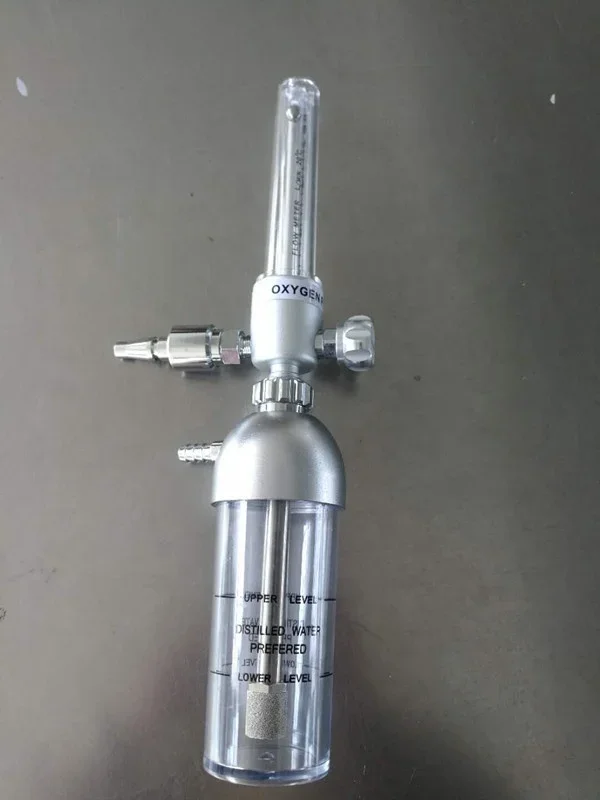 الاستخدام الطبي. مقياس التدفق محول قياسي بريطاني مثبت على الحائط لعلاج الجهاز التنفسي #6