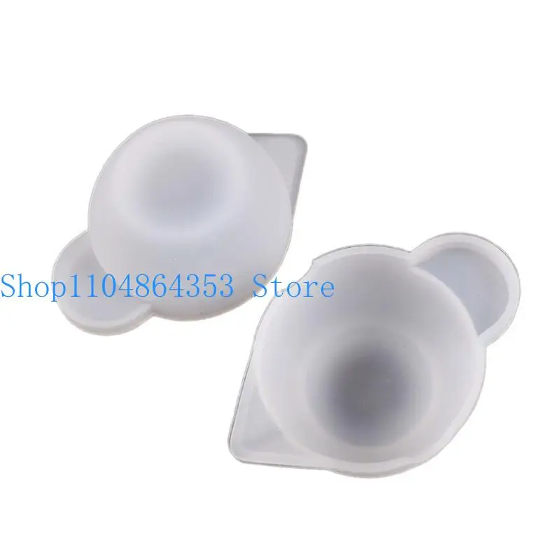 

652F Silicone Mold Mixing Cup Dispenser DIY Epoxy Resin Jewelry Making Tool Measuring