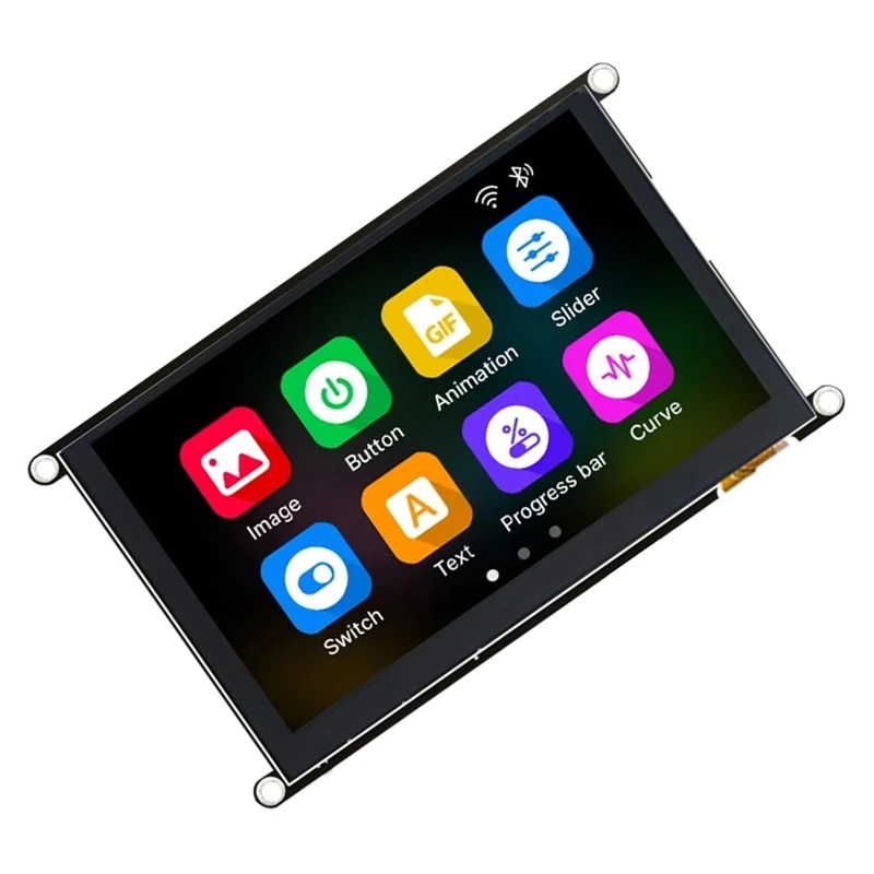 ESP32S3 8M PSRAM 16M Flash 5-inch IPS 800X480 High-Definition LCD-displaymodule Capacitieve aanraking, met wifi Bluetooth