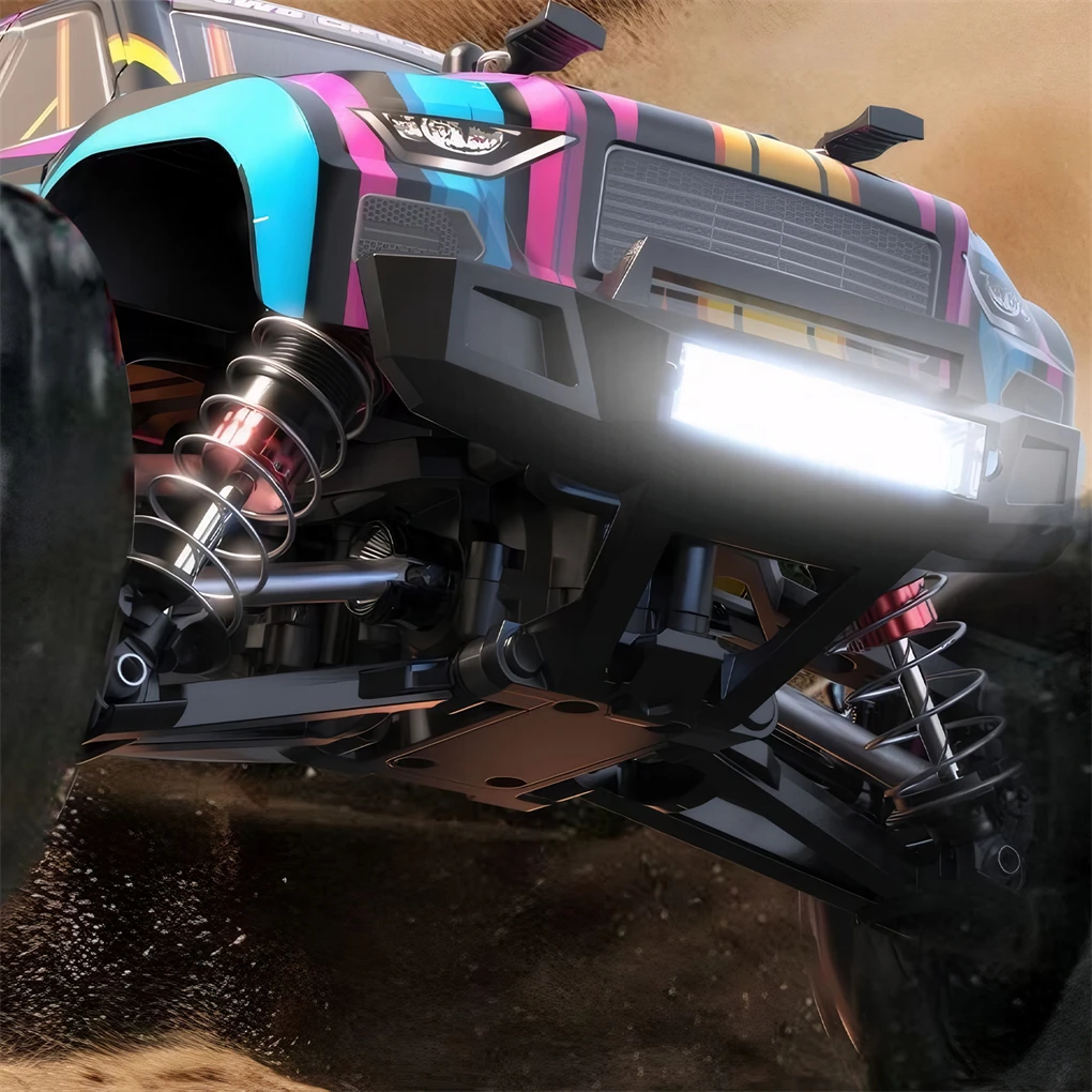 1/16 MJX Hyper go 16208 RC سيارة 4WD فرش على الطرق الوعرة بطاقة قصيرة RTR 70KM/H سباق شاحنة التحكم عن بعد لعب لعشاق السيارات
