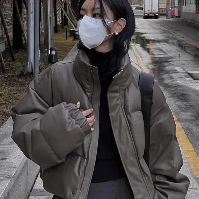 

2025 New Winter Thick Cotton Padded Jacket for Petite Women