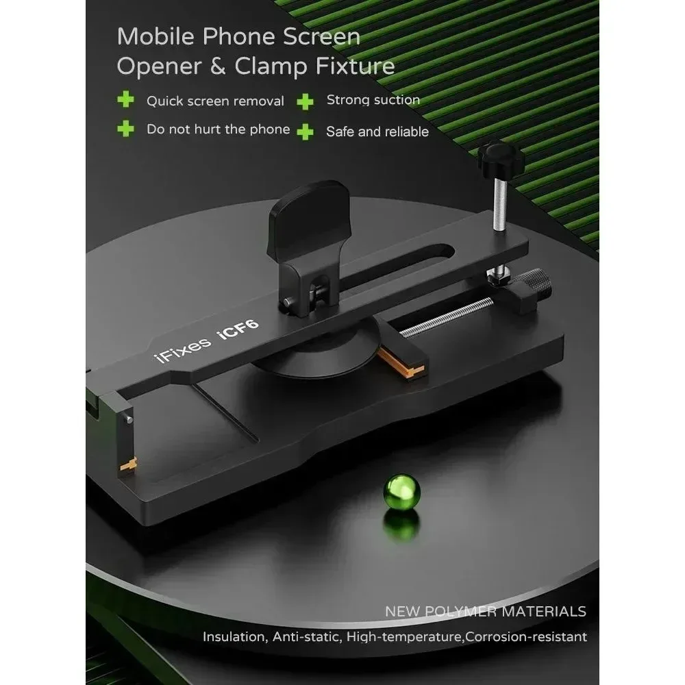 iFixes iCF6 Heating - free Phone Screen Separator with Suction Cup - Mobile Phone Repair Essential Tool